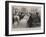 The Christening of the German Emperor's Infant Daughter Victoria Louise in the Jasper Gallery of th-null-Framed Giclee Print