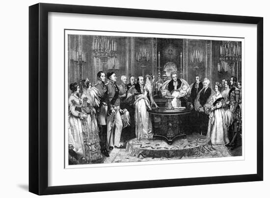 The Christening of the Princess Royal, 1841-Charles Robert Leslie-Framed Giclee Print