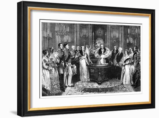 The Christening of the Princess Royal, 1841-Charles Robert Leslie-Framed Giclee Print