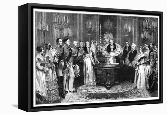 The Christening of the Princess Royal, 1841-Charles Robert Leslie-Framed Premier Image Canvas