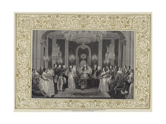 The Christening Of The Princess Royal In The Throne Room At Buckingham Palace 1841 Giclee Print By Charles Robert Leslie Art Com