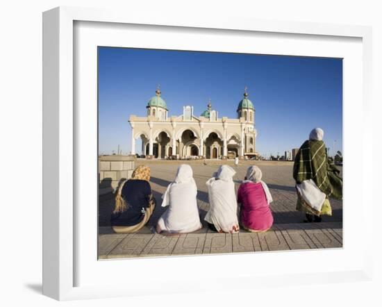 The Christian Medehanyalem Church, Addis Ababa, Ethiopia, Africa-Gavin Hellier-Framed Photographic Print