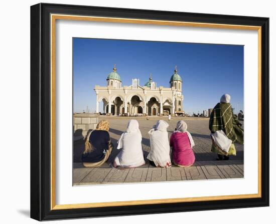 The Christian Medehanyalem Church, Addis Ababa, Ethiopia, Africa-Gavin Hellier-Framed Photographic Print