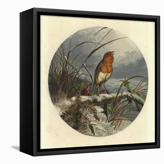 The Christmas Carol Singer-Harrison William Weir-Framed Premier Image Canvas