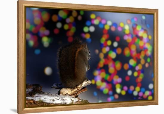 The Christmas Eve-Andre Villeneuve-Framed Premier Image Canvas