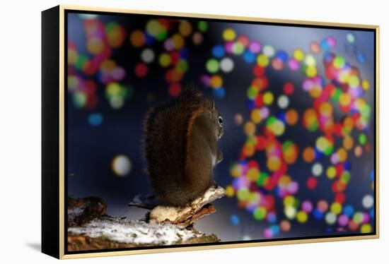 The Christmas Eve-Andre Villeneuve-Framed Premier Image Canvas