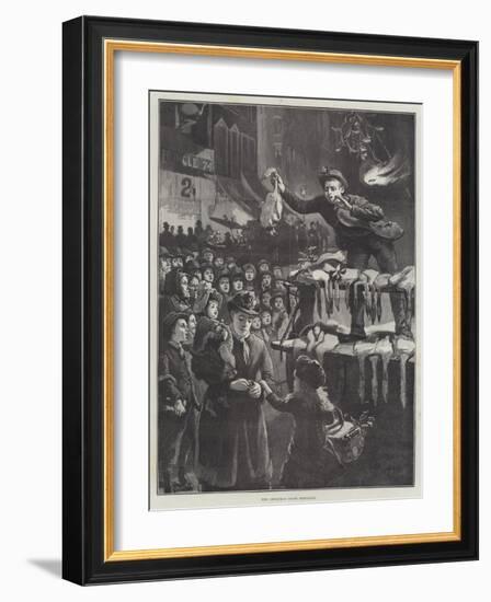 The Christmas Goose Merchant-null-Framed Giclee Print