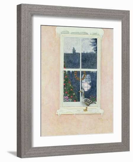 The Christmas Goose-Ditz-Framed Giclee Print