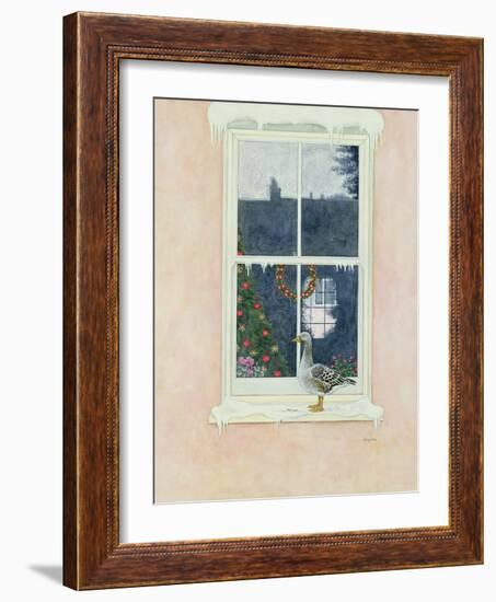 The Christmas Goose-Ditz-Framed Giclee Print