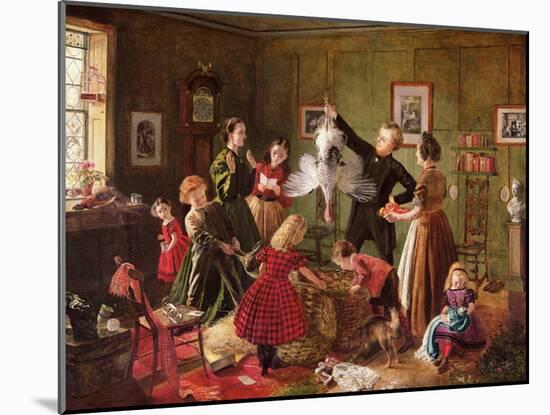 The Christmas Hamper-Robert Braithwaite Martineau-Mounted Giclee Print