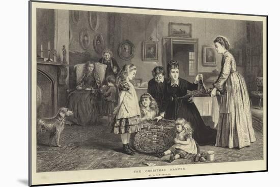 The Christmas Hamper-George Goodwin Kilburne-Mounted Giclee Print