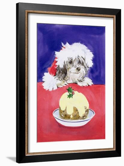 The Christmas Pudding-Diane Matthes-Framed Giclee Print