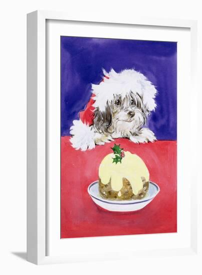 The Christmas Pudding-Diane Matthes-Framed Giclee Print