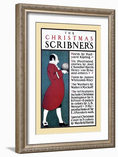 The Christmas Scribner's-Edward Penfield-Framed Art Print