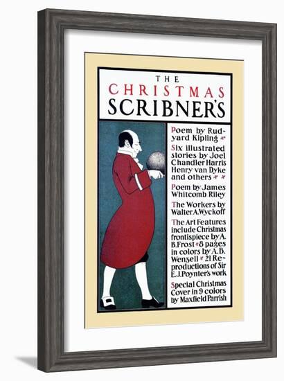 The Christmas Scribner's-Edward Penfield-Framed Art Print