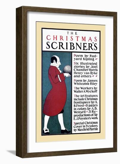 The Christmas Scribner's-Edward Penfield-Framed Art Print