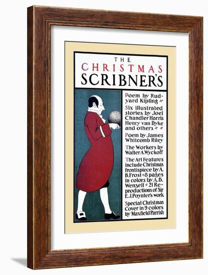 The Christmas Scribner's-Edward Penfield-Framed Art Print