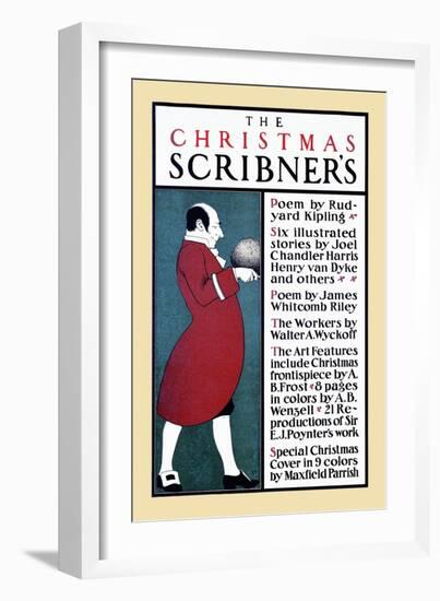 The Christmas Scribner's-Edward Penfield-Framed Art Print