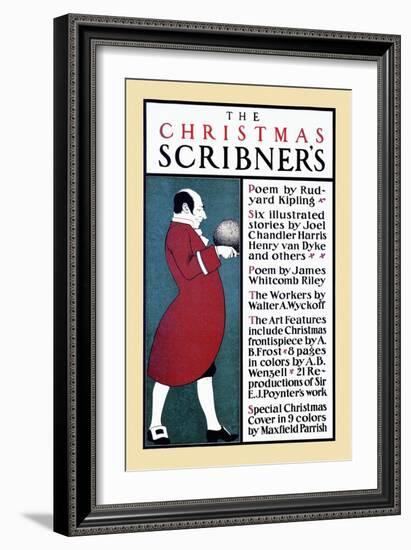 The Christmas Scribner's-Edward Penfield-Framed Art Print