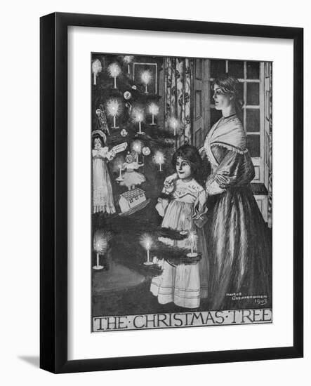 'The Christmas Tree', 1903 (1903)-Maurice Greiffenhagen-Framed Giclee Print