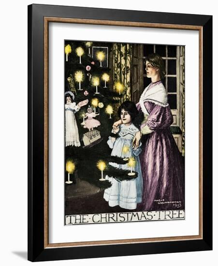 'The Christmas Tree', 1903 (1903)-Maurice Greiffenhagen-Framed Giclee Print