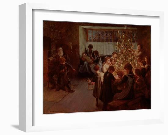 The Christmas Tree, 1911-Albert Chevallier Tayler-Framed Giclee Print