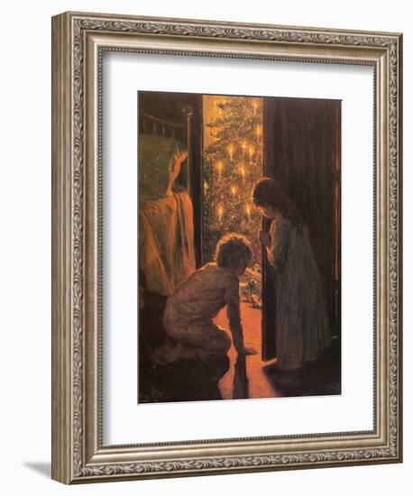 The Christmas Tree, C.1916-Mosler-Framed Giclee Print