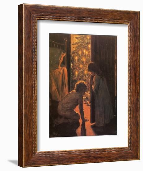 The Christmas Tree, C.1916-Mosler-Framed Giclee Print