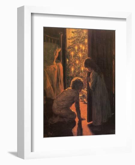 The Christmas Tree, C.1916-Mosler-Framed Giclee Print