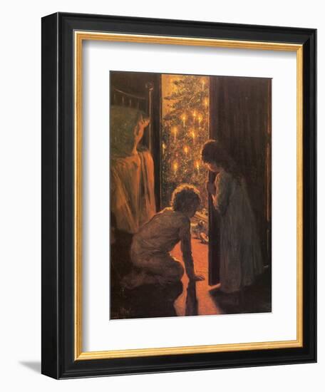 The Christmas Tree, C.1916-Mosler-Framed Giclee Print