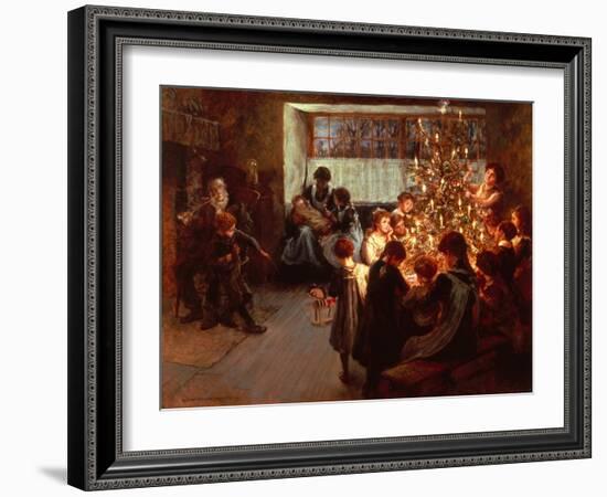 The Christmas Tree-Albert Chevallier Tayler-Framed Giclee Print