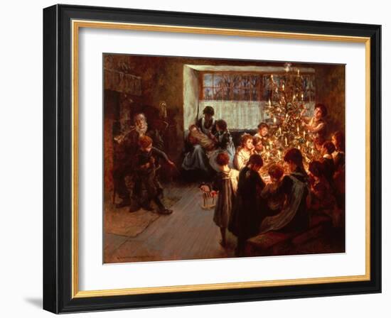 The Christmas Tree-Albert Chevallier Tayler-Framed Giclee Print