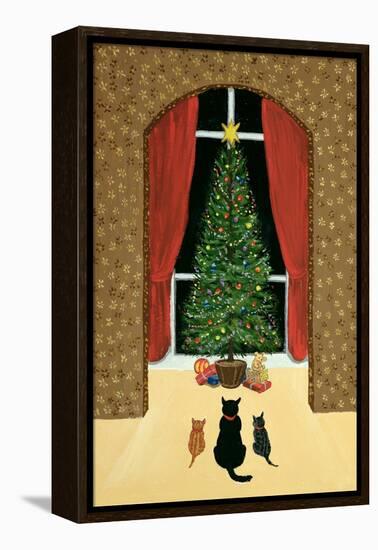 The Christmas Tree-Margaret Loxton-Framed Premier Image Canvas