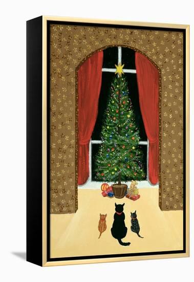 The Christmas Tree-Margaret Loxton-Framed Premier Image Canvas
