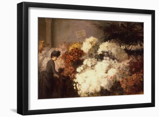 The Chrysanthemum Show-Abbott Fuller Graves-Framed Giclee Print