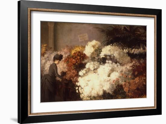 The Chrysanthemum Show-Abbott Fuller Graves-Framed Giclee Print