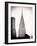 The Chrysler Building, Art Deco Style Skyscraper in NYC, Turtle Bay, Manhattan, US, White Frame-Philippe Hugonnard-Framed Art Print