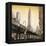 The Chrysler Building from the-Matthew Daniels-Framed Stretched Canvas