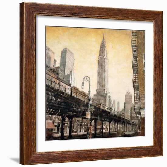 The Chrysler Building from the-Matthew Daniels-Framed Art Print