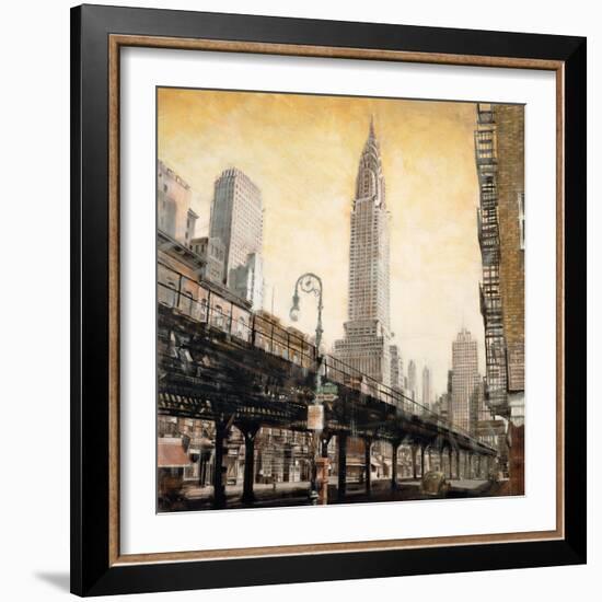 The Chrysler Building from the-Matthew Daniels-Framed Art Print