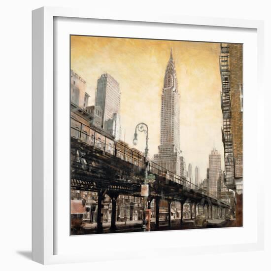 The Chrysler Building from the-Matthew Daniels-Framed Art Print