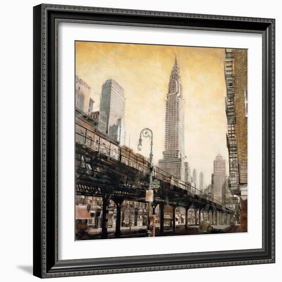 The Chrysler Building from the-Matthew Daniels-Framed Art Print