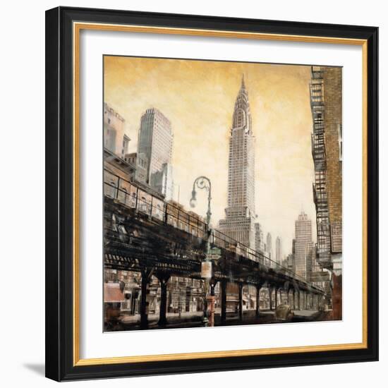 The Chrysler Building from the-Matthew Daniels-Framed Art Print