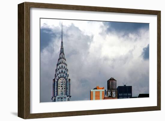 The Chrysler Building New York City-null-Framed Photo