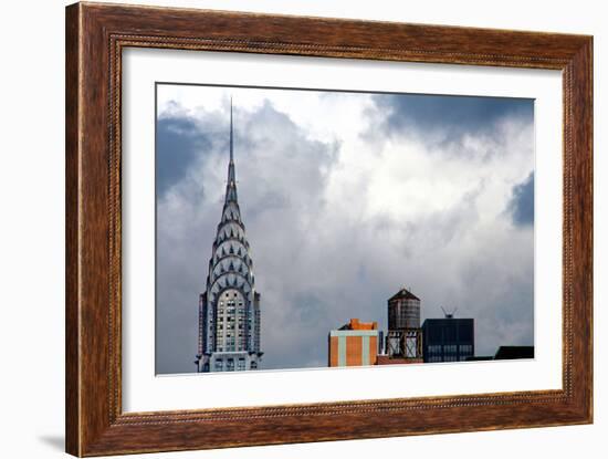 The Chrysler Building New York City-null-Framed Photo