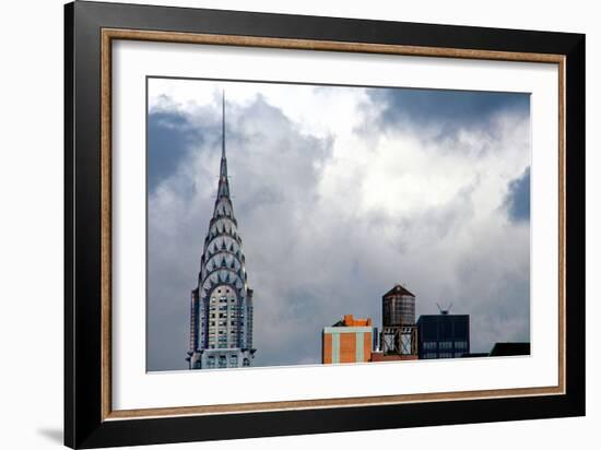 The Chrysler Building New York City-null-Framed Photo