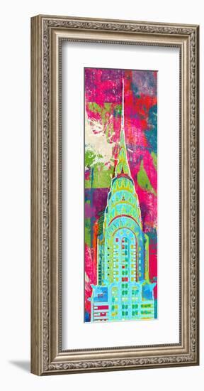 The Chrysler Building-Curt Bradshaw-Framed Art Print