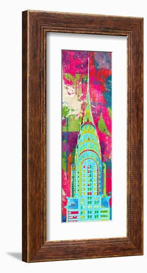 The Chrysler Building-Curt Bradshaw-Framed Art Print