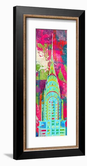 The Chrysler Building-Curt Bradshaw-Framed Art Print