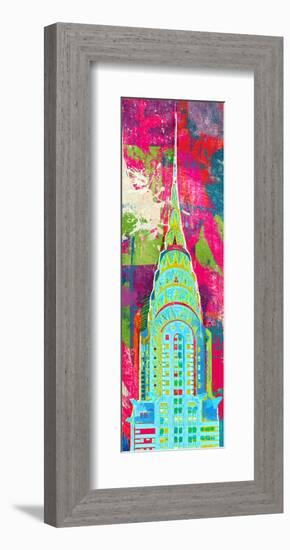 The Chrysler Building-Curt Bradshaw-Framed Art Print